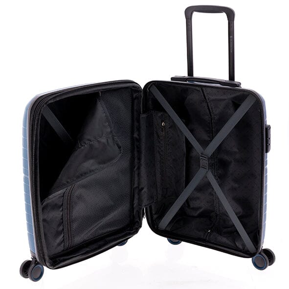 Mala de cabine 55cm Expansível Gladiator Kick-Off Azul Petróleo