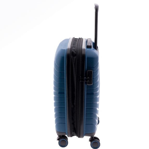 Mala de cabine 55cm Expansível Gladiator Kick-Off Azul Petróleo