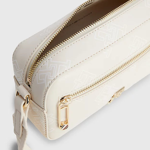 Mala de tiracolo Tommy Hilfiger p/ Senhora Bege