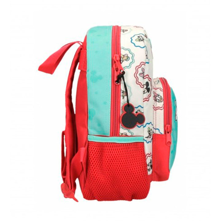 Mochila pré-escolar 28cm Mickey Best Friends Together multicor