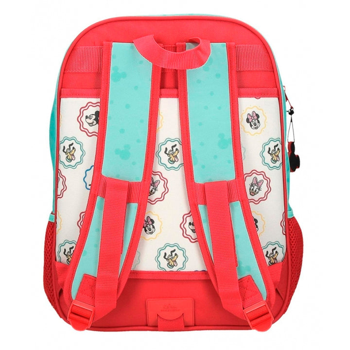 Mochila escolar 38cm Mickey Best Friends Together Multicor