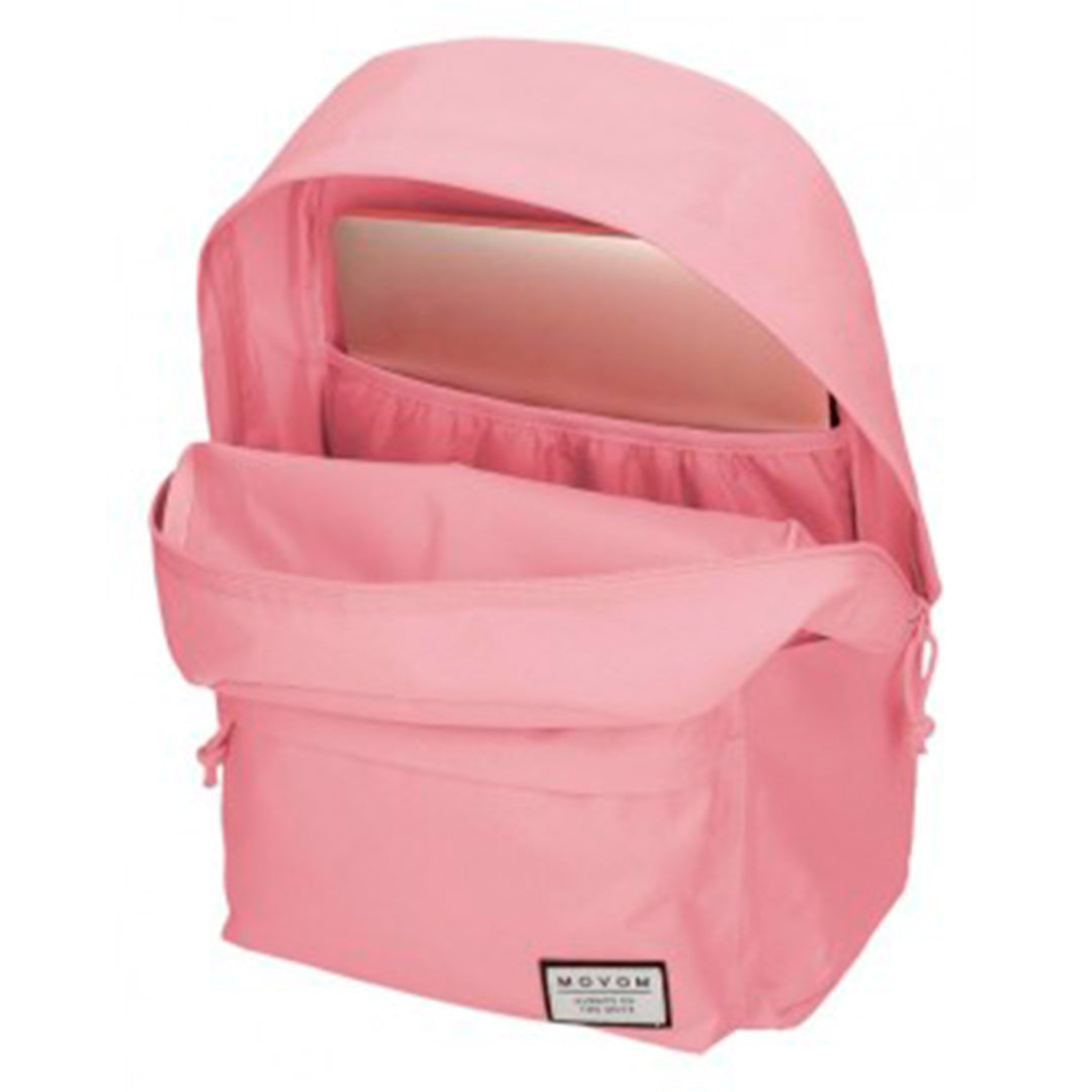 Mochila escolar 45cm Movom Always on the Move Rosa