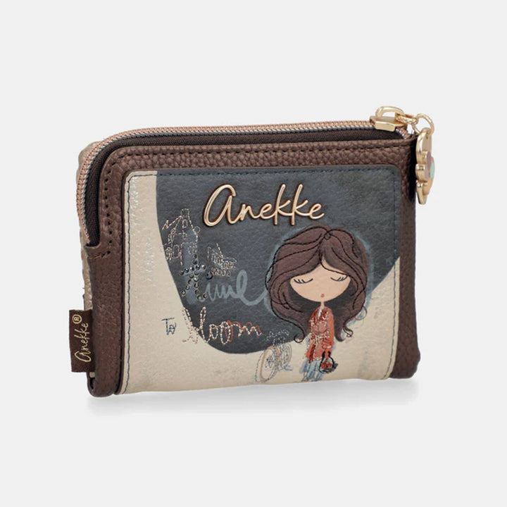 Carteira pequena c/ RFID para Senhora Anekke Tulip