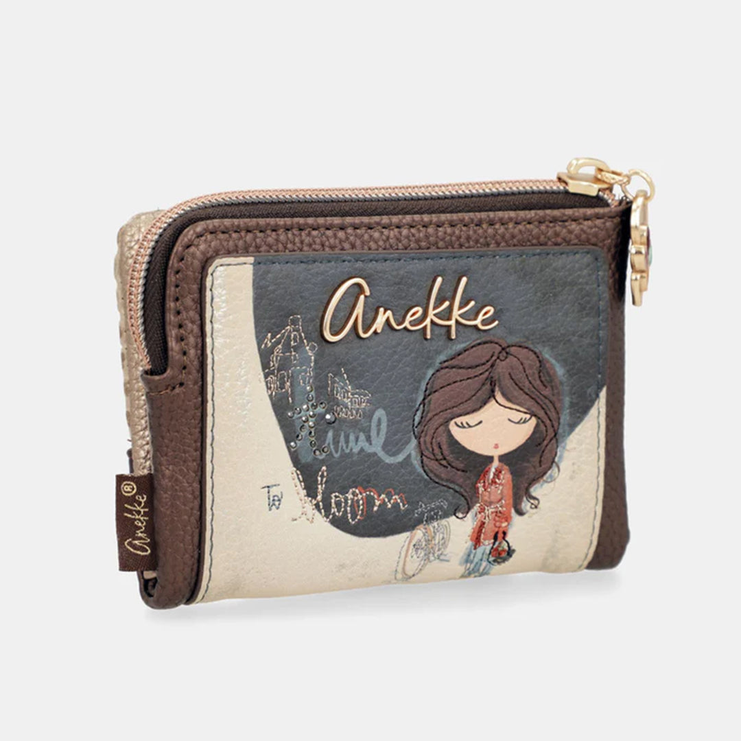 Carteira pequena c/ RFID para Senhora Anekke Tulip