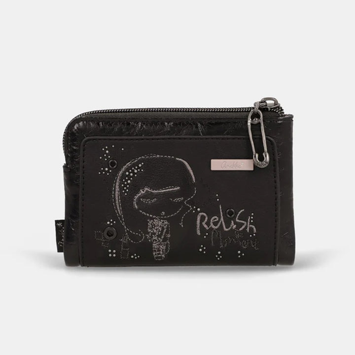 Carteira média flexível com Rfid para Senhora Anekke Iron