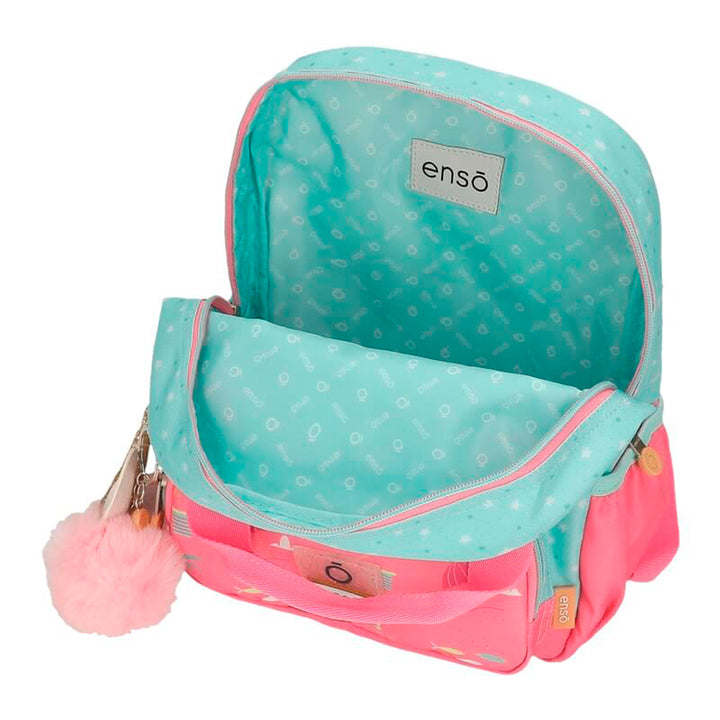 Mochila pré-escolar 28cm Enso Magic Summer Multicor