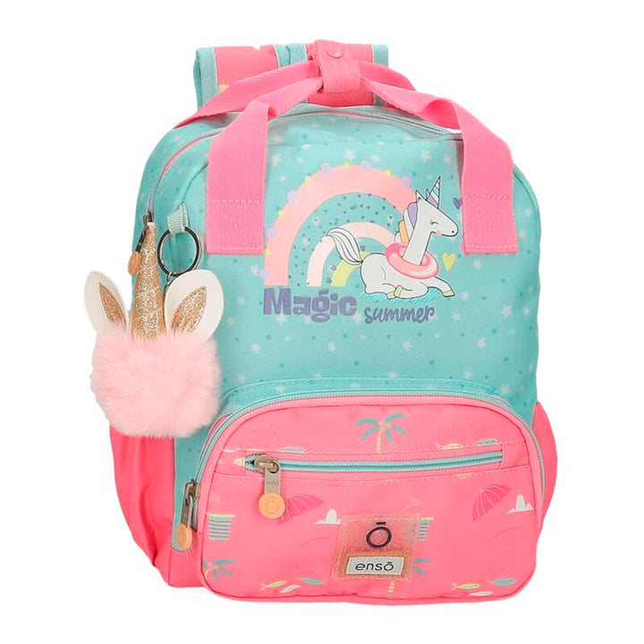 Mochila pré-escolar 28cm Enso Magic Summer Multicor