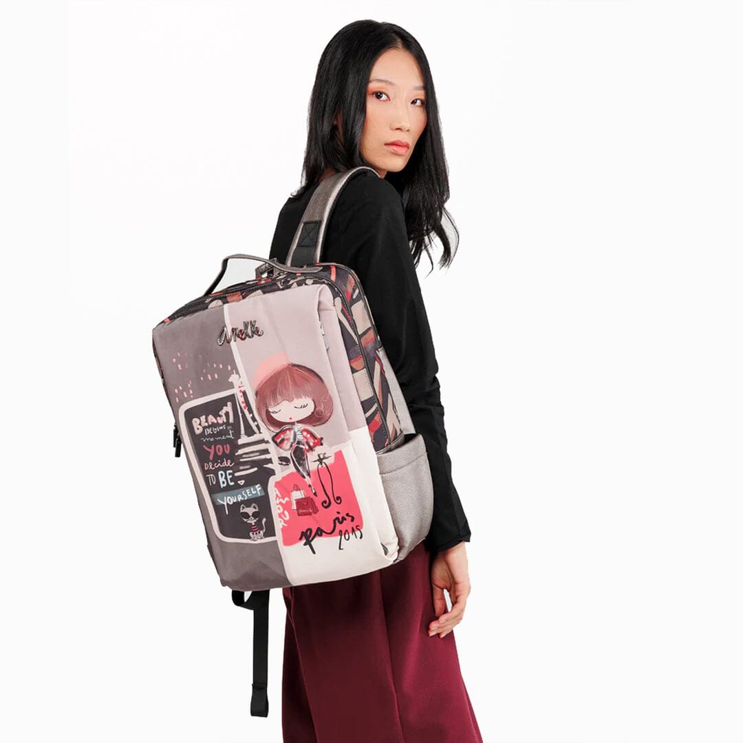Anekke Mochila de Viagem e Computador Grande Easyget 