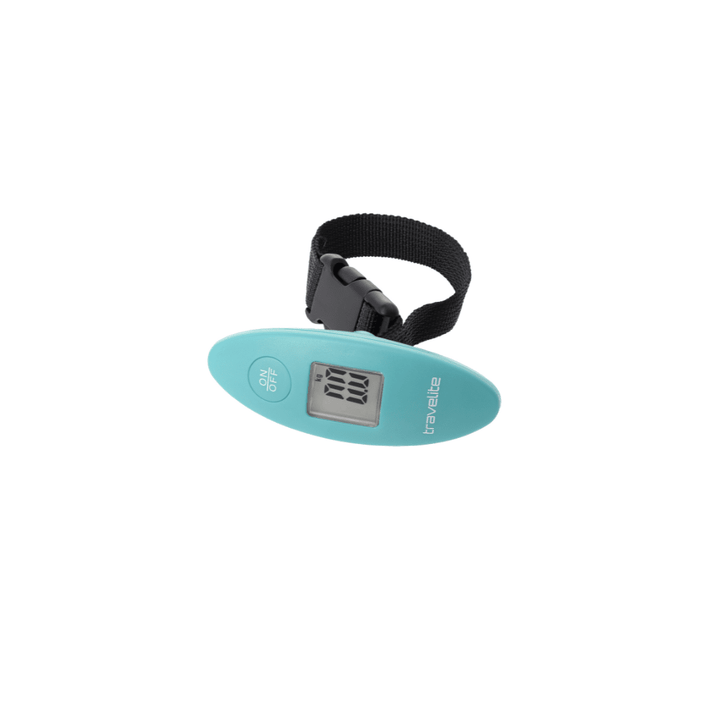 Balança Digital Travelite Azul Turquesa 