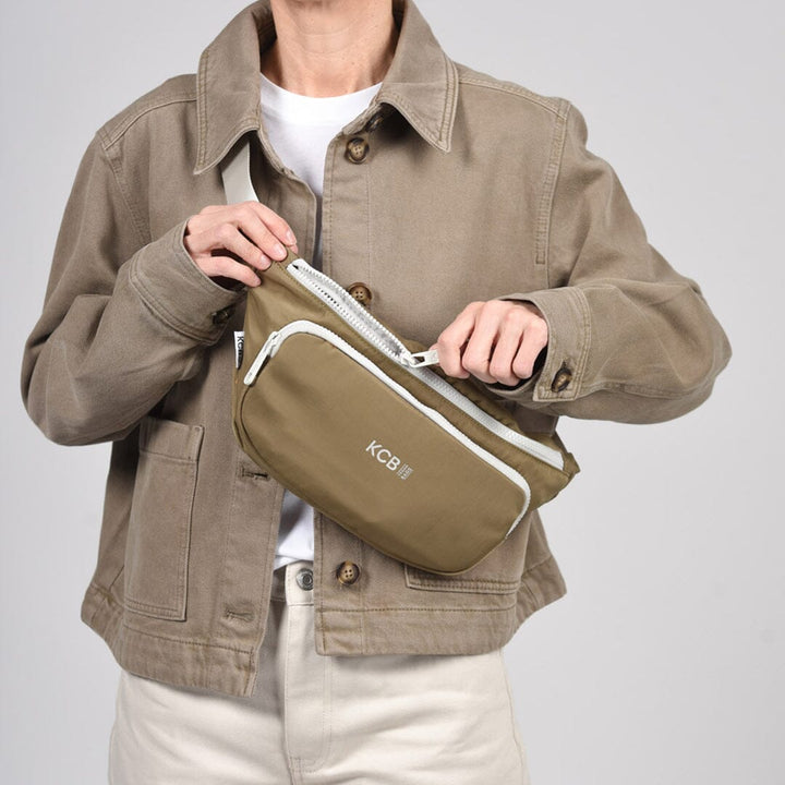 Bolsa de cintura KCB Balloon p/ Senhora Khaki 
