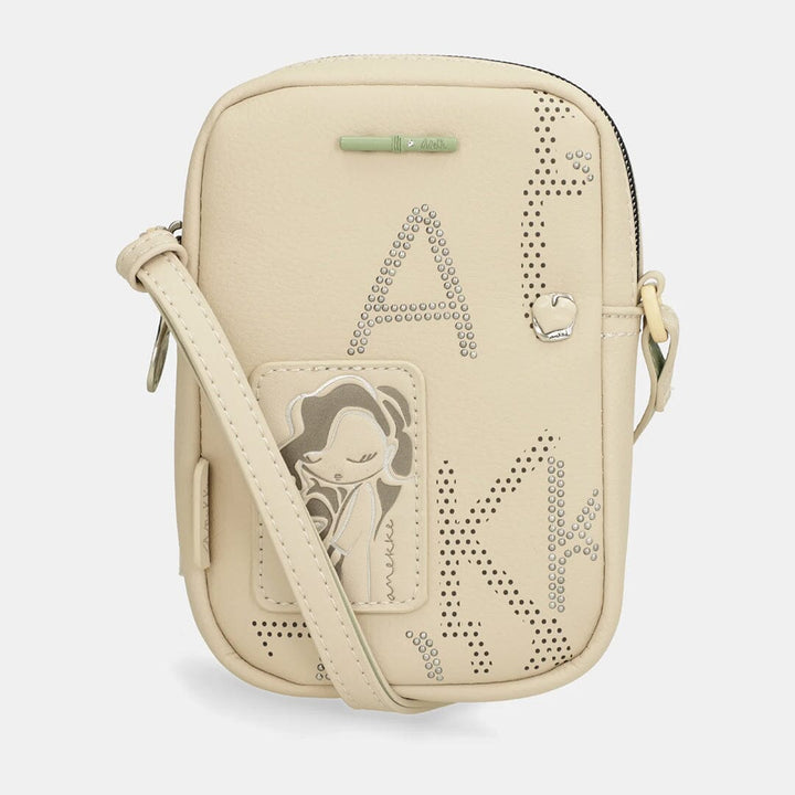 Bolsa de tiracolo Anekke Alma p/ Senhora Bege 