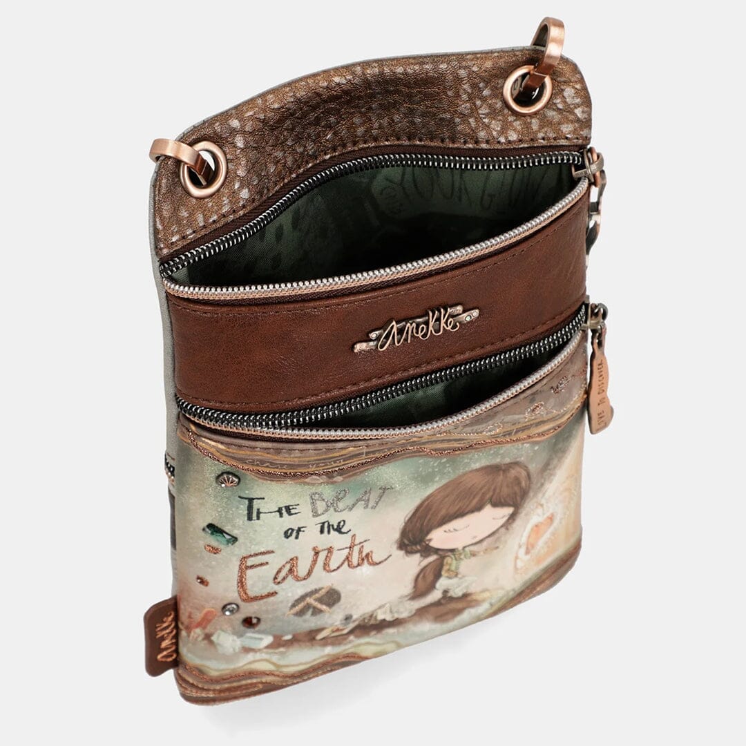 Bolsa de tiracolo Anekke Core p/ Senhora Multicor 