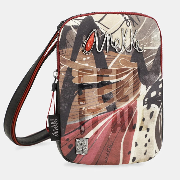 Bolsa de tiracolo Anekke Dreamverse Nature Imaginary p/ Senhora Multicor 