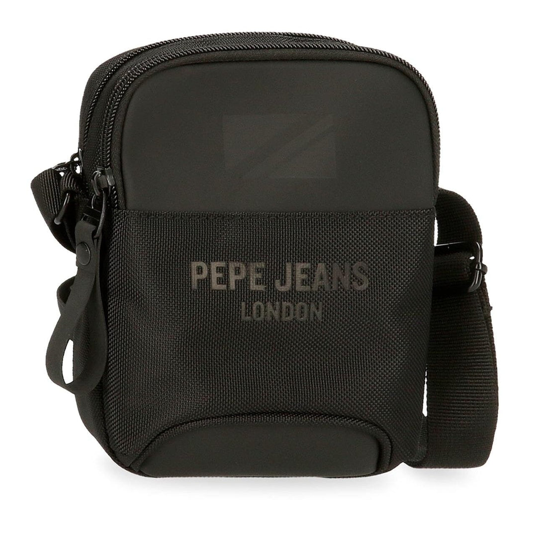 Bolsa de tiracolo c/ 2 compartimentos Pepe Jeans Bromley Preta