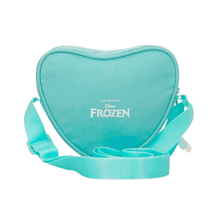 Bolsa de tiracolo coração Frozen Always close to the heart Turquesa 