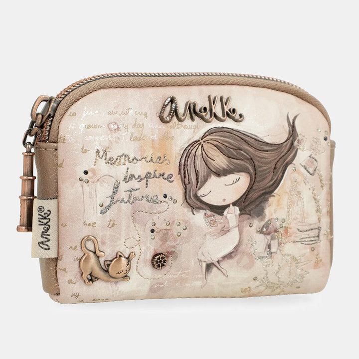 Bolsa multiusos pequena Anekke Memories p/ Senhora Bege 