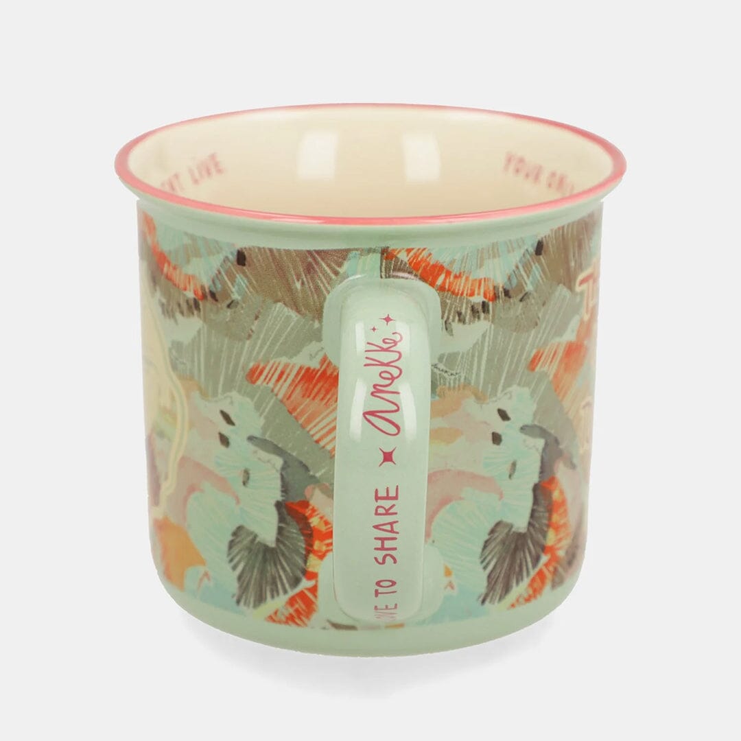 Caneca porcelana Anekke Passion Multicor