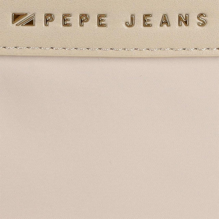 Carteira 19cm Pepe Jeans Morgan Bege 