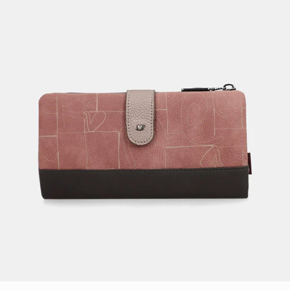 Carteira Grande flexível c/ Rfid para senhora Anekke Mademoiselle 