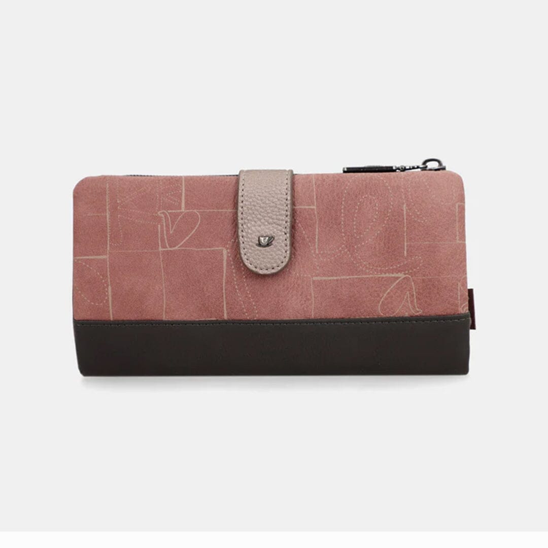 Carteira Grande flexível c/ Rfid para senhora Anekke Mademoiselle 