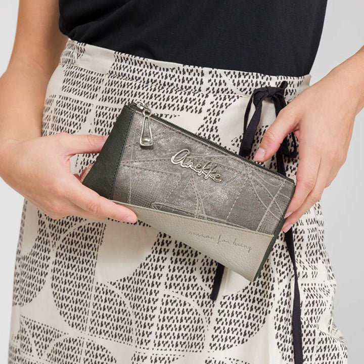Carteira Grande flexível com Rfid para Senhora Anekke Auralis 