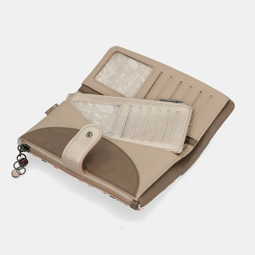 Carteira Grande flexível com Rfid para Senhora Anekke Olympia 