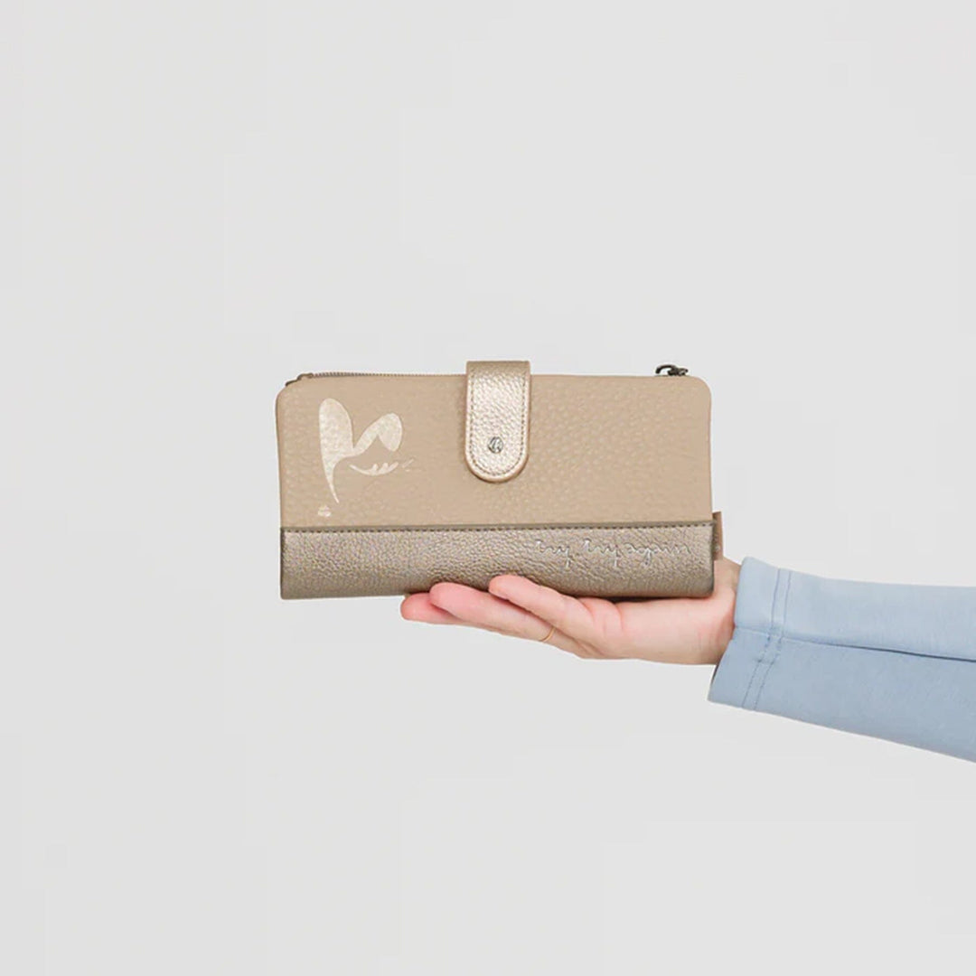 Carteira Grande flexível com Rfid para Senhora Anekke Olympia 