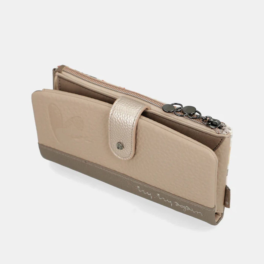 Carteira Grande flexível com Rfid para Senhora Anekke Olympia 