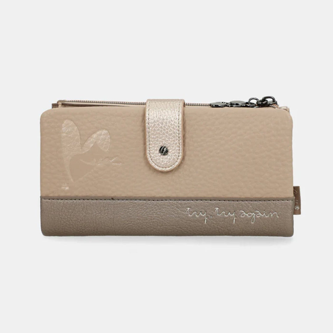 Carteira Grande flexível com Rfid para Senhora Anekke Olympia 