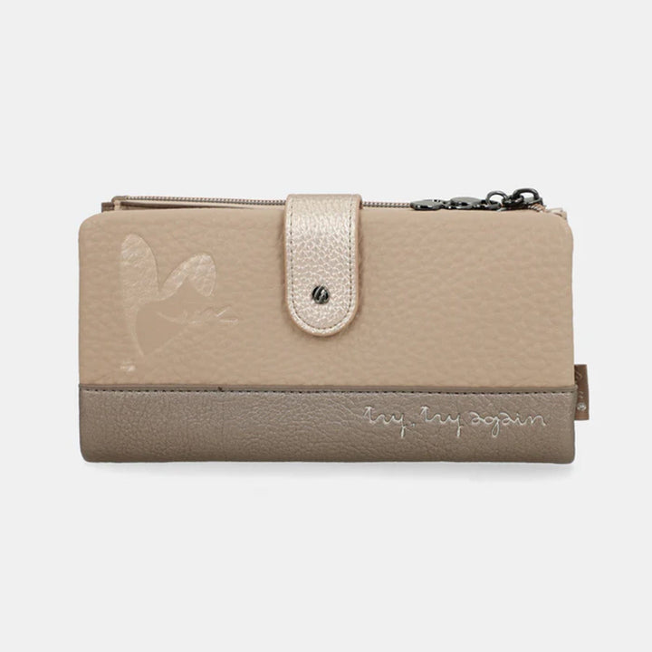 Carteira Grande flexível com Rfid para Senhora Anekke Olympia 