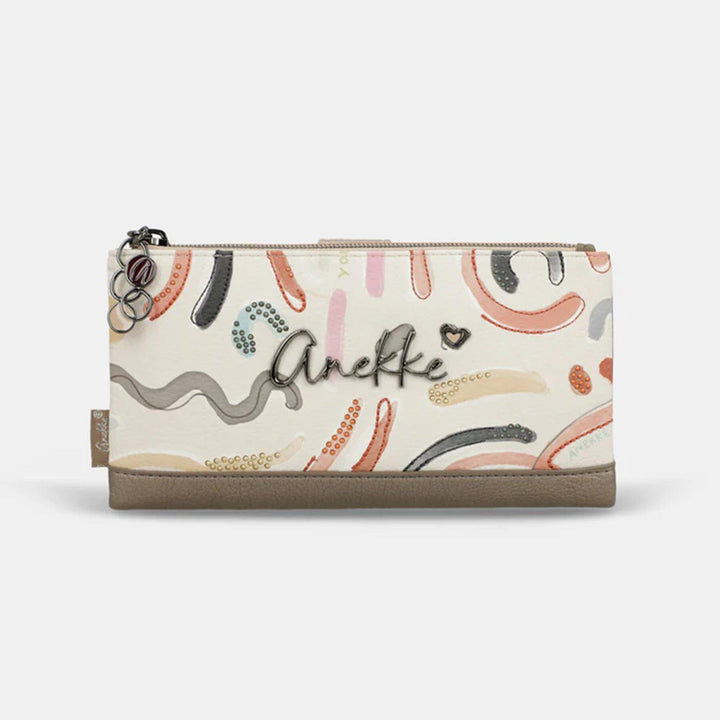 Carteira Grande flexível com Rfid para Senhora Anekke Olympia 