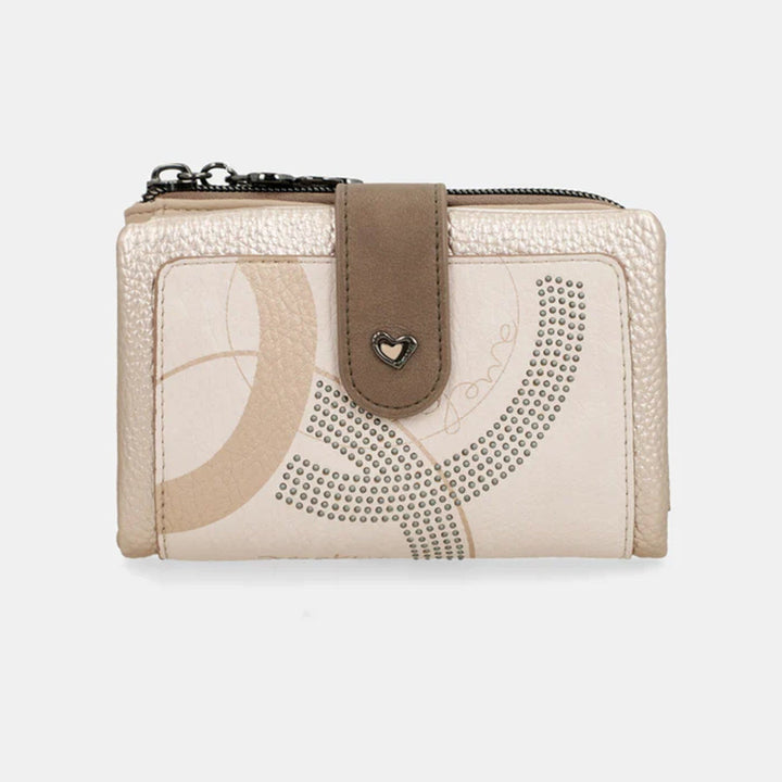 Carteira média flexível com Rfid para Senhora Anekke 