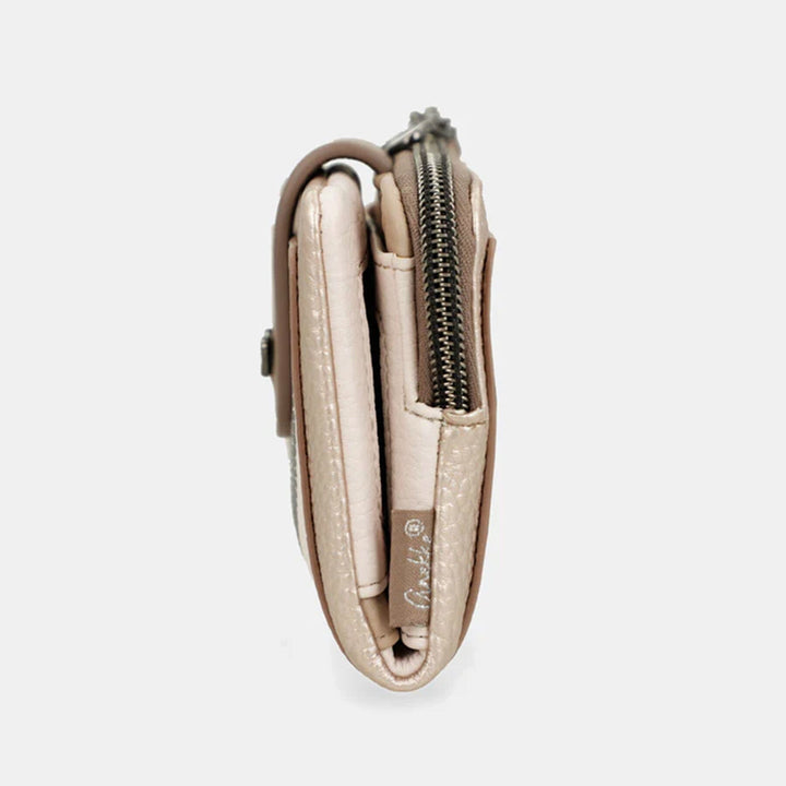 Carteira média flexível com Rfid para Senhora Anekke 