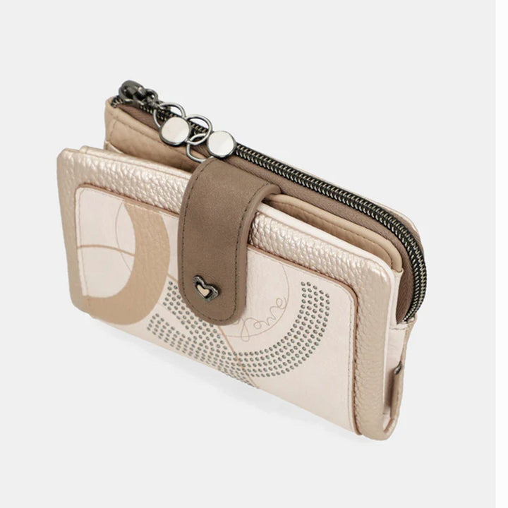 Carteira média flexível com Rfid para Senhora Anekke 