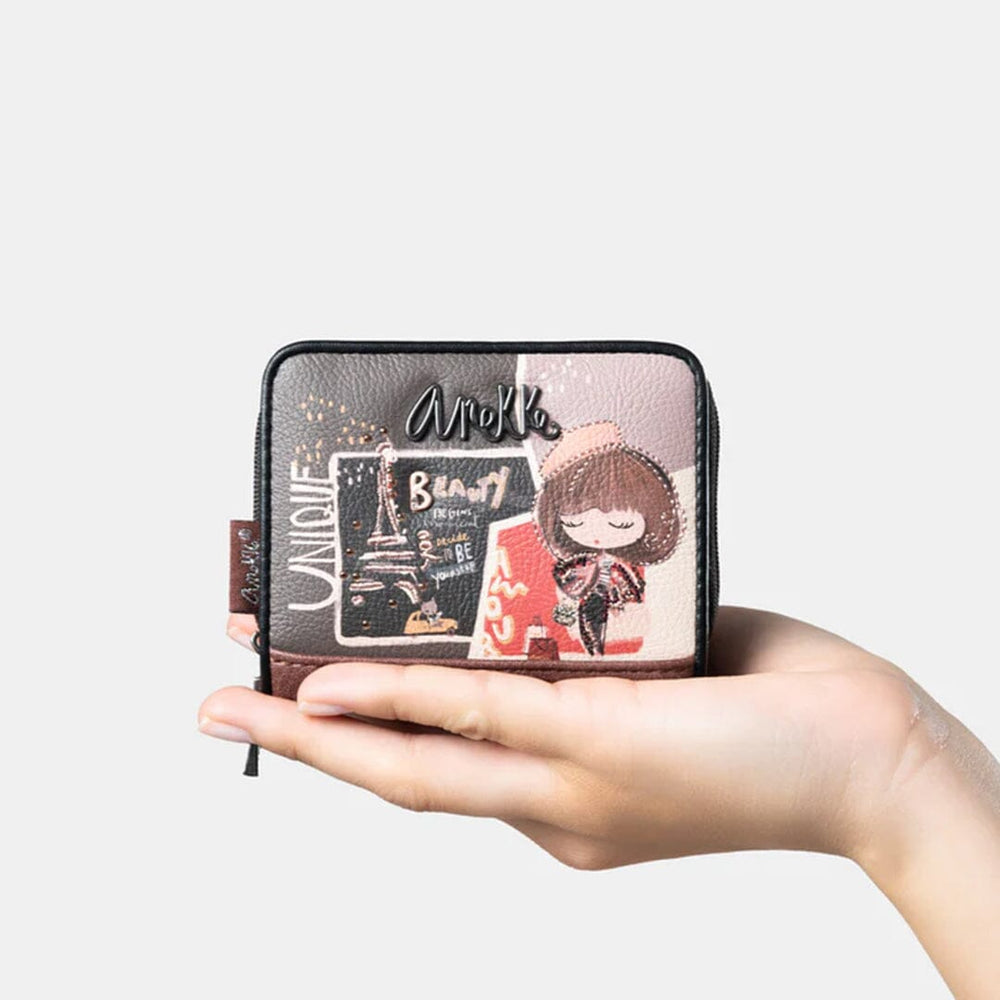 Carteira pequena com Rfid para Senhora Anekke Mademoiselle 