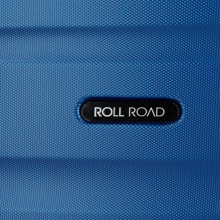 Mala de cabine 40cm c/2 rodas Roll Road Flex Azul 