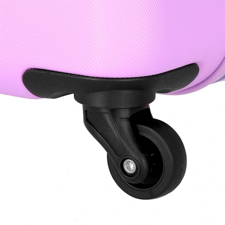 Mala de cabine 55cm c/4 rodas Roll Road Flex Lilás 