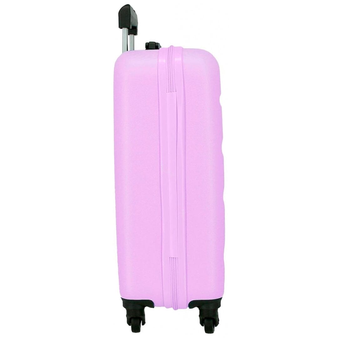 Mala de cabine 55cm c/4 rodas Roll Road Flex Lilás 