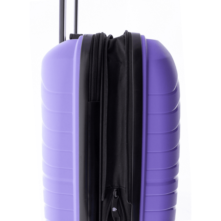 Mala de cabine 55cm Expansível Gladiator Kick-Off Lilás 