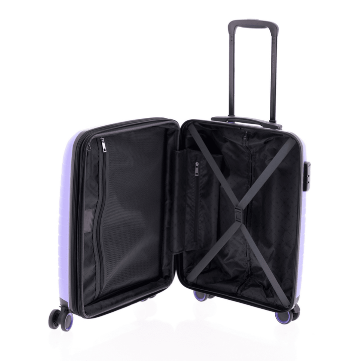 Mala de cabine 55cm Expansível Gladiator Kick-Off Lilás 