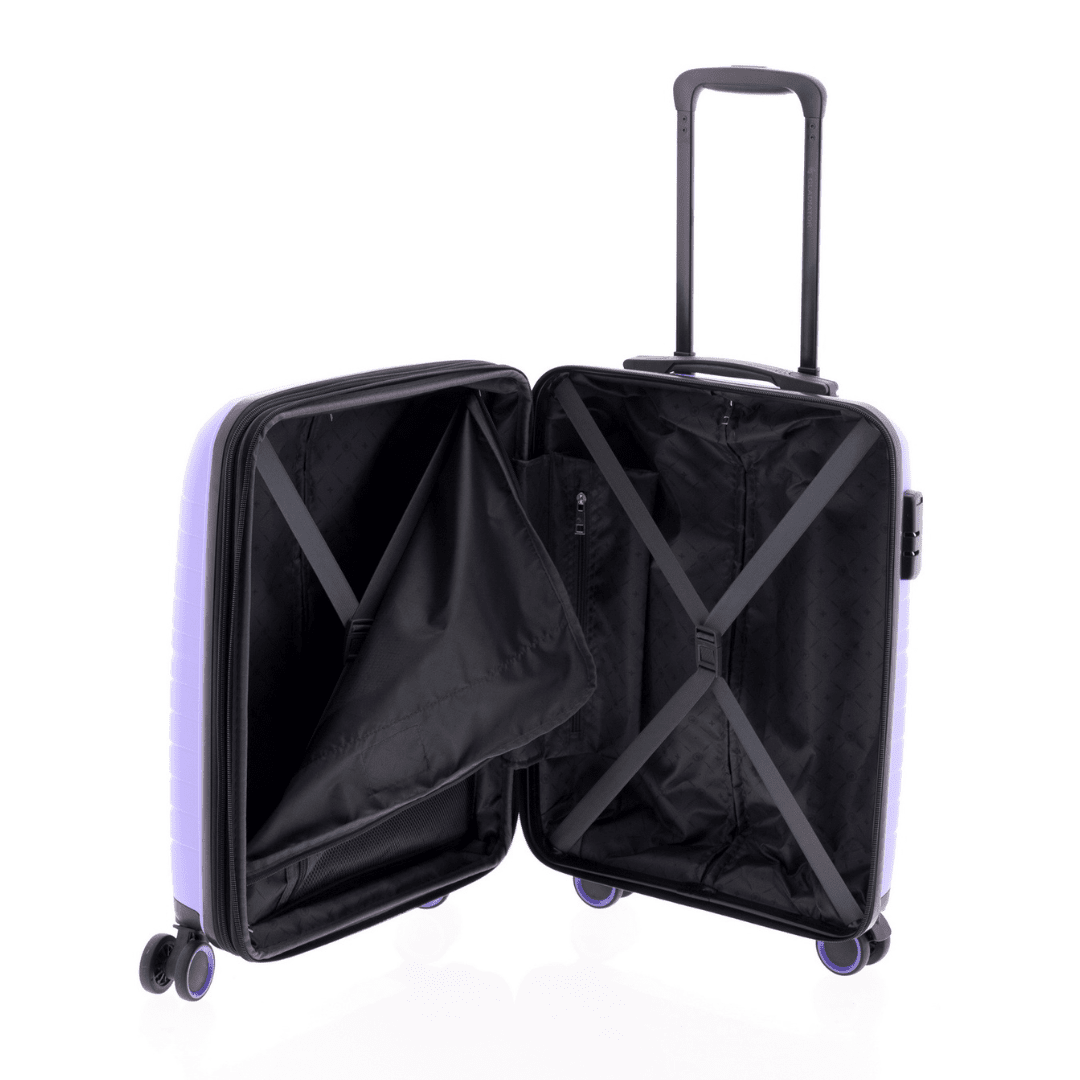 Mala de cabine 55cm Expansível Gladiator Kick-Off Lilás 