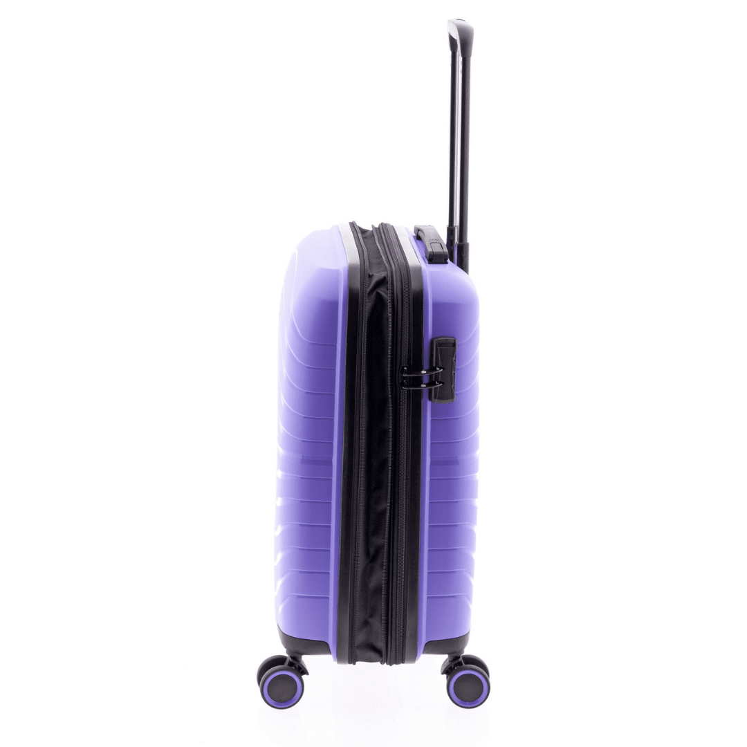 Mala de cabine 55cm Expansível Gladiator Kick-Off Lilás 