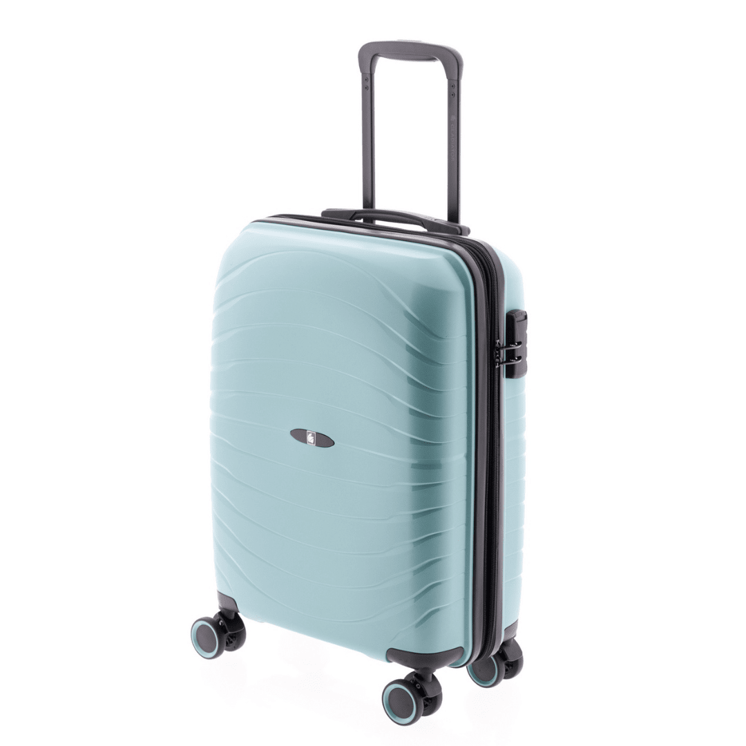 Mala de cabine 55cm Expansível Gladiator Kick-Off Verde Claro 