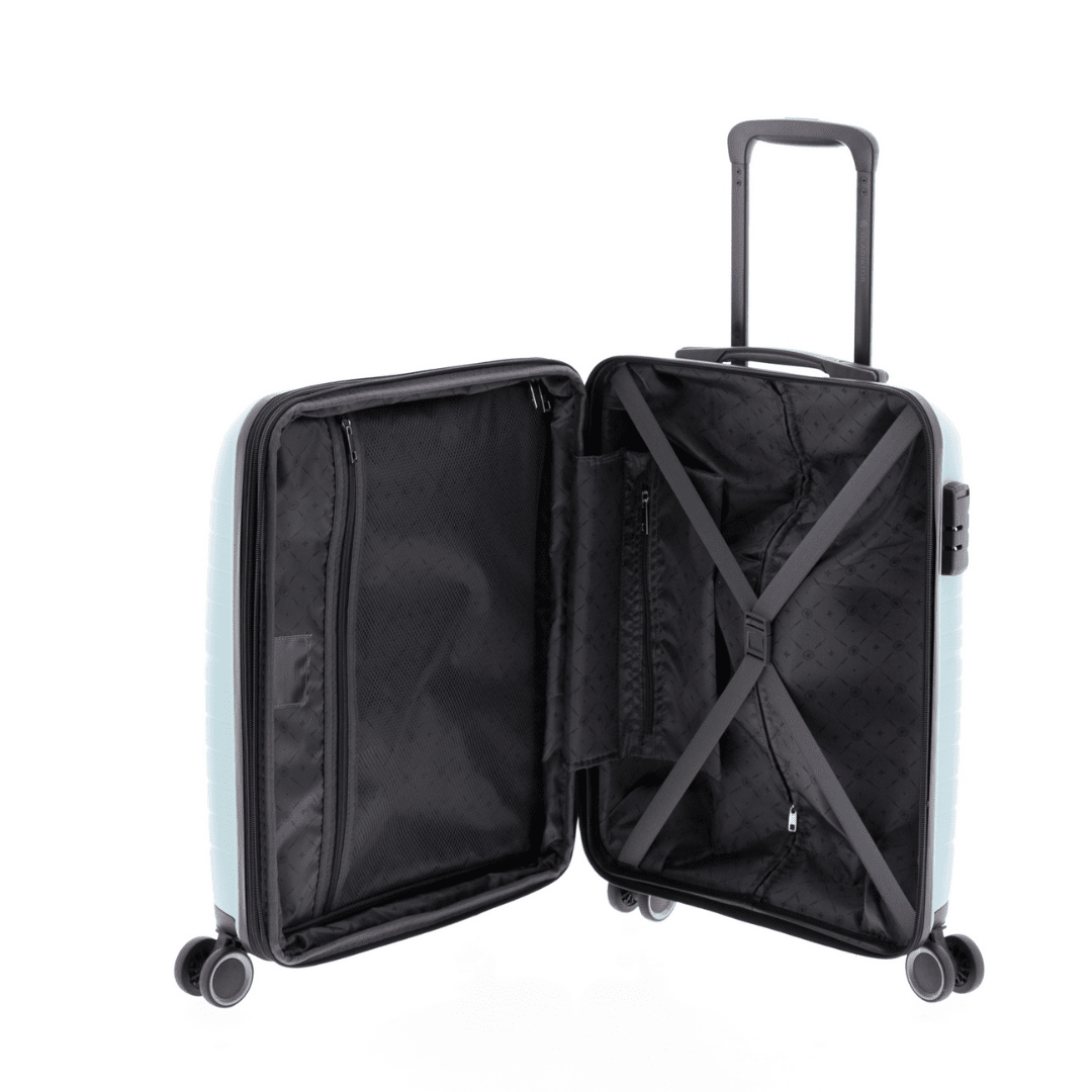 Mala de cabine 55cm Expansível Gladiator Kick-Off Verde Claro 