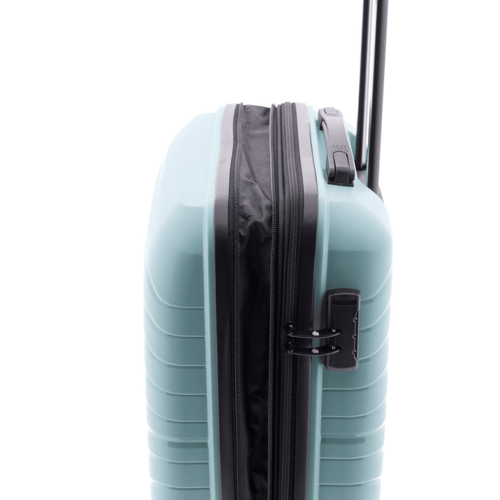 Mala de cabine 55cm Expansível Gladiator Kick-Off Verde Claro 