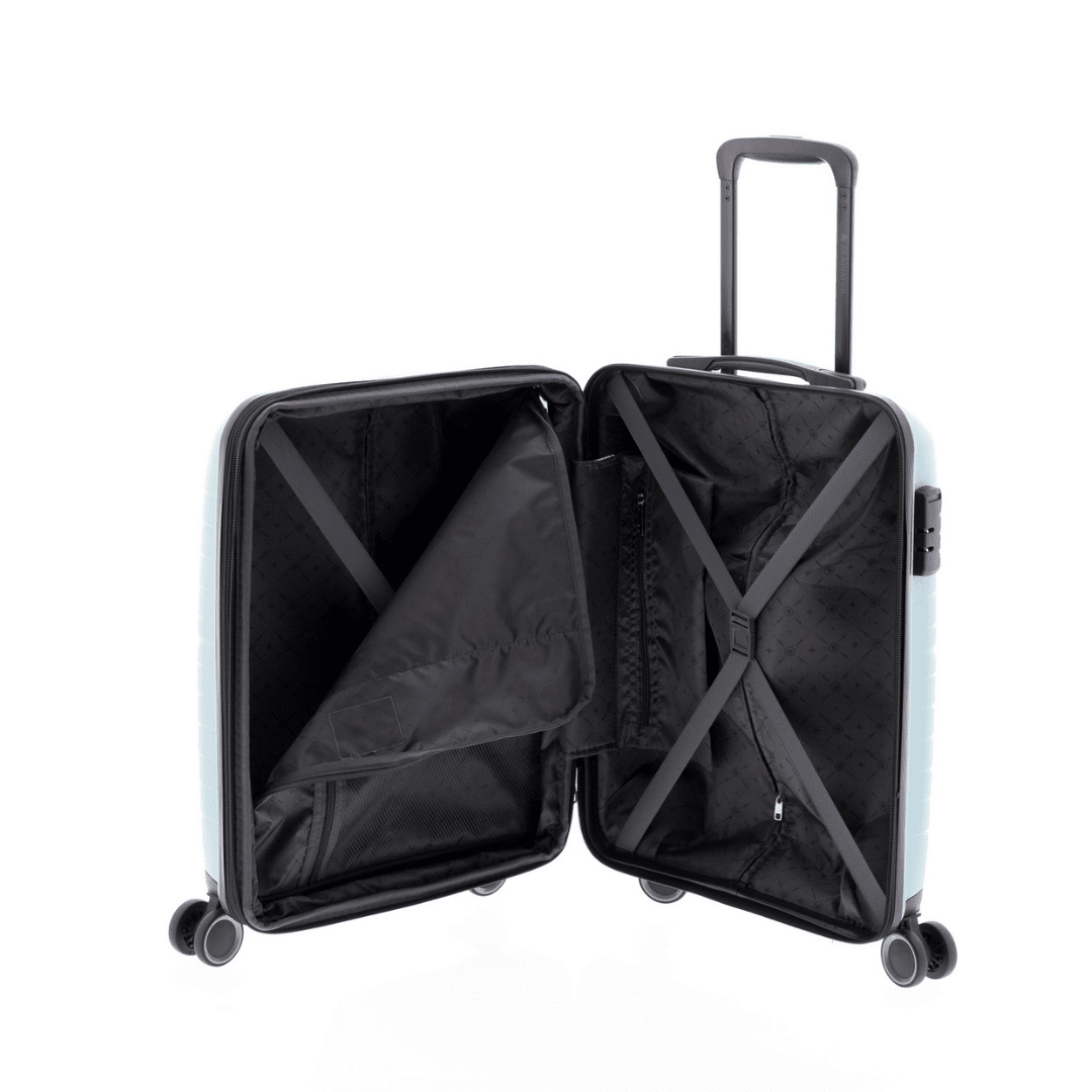 Mala de cabine 55cm Expansível Gladiator Kick-Off Verde Claro 