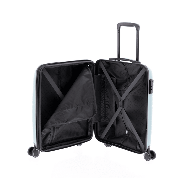 Mala de cabine 55cm Expansível Gladiator Kick-Off Verde Claro 