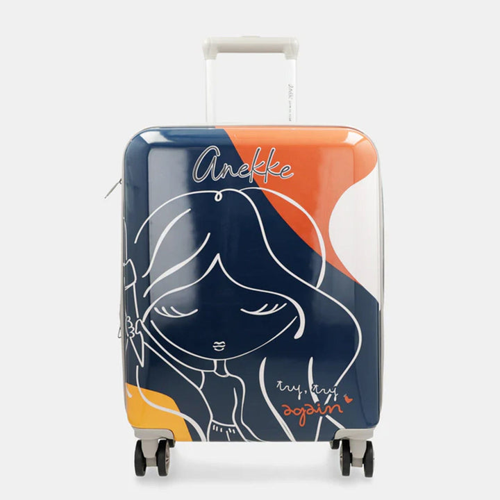 Mala de Cabine 55cm para Senhora Anekke Olympia Multicor 