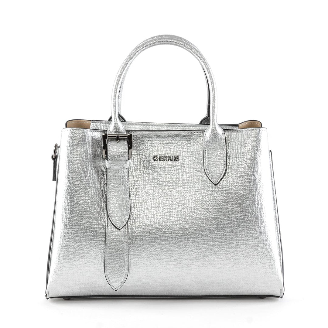 Mala de Mão Erium para Senhora Prata 