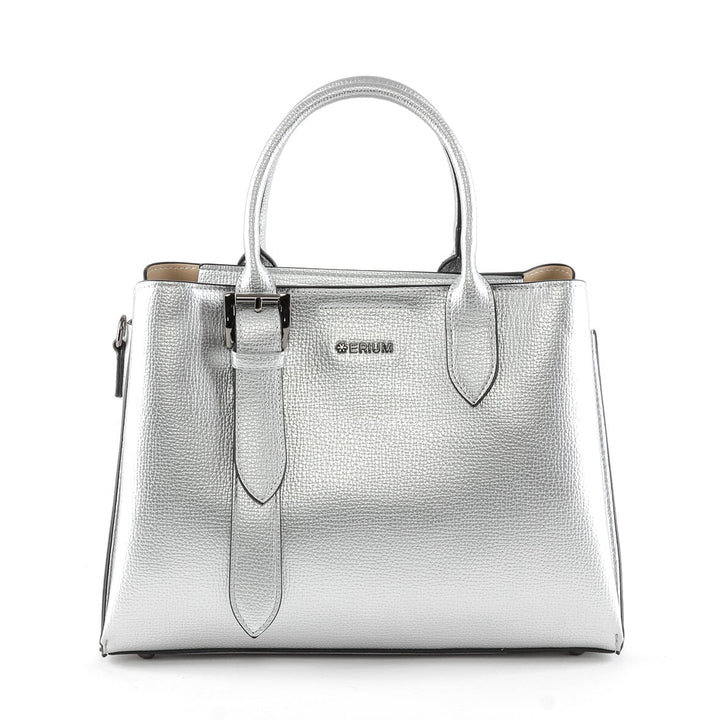 Mala de Mão Erium para Senhora Prata 